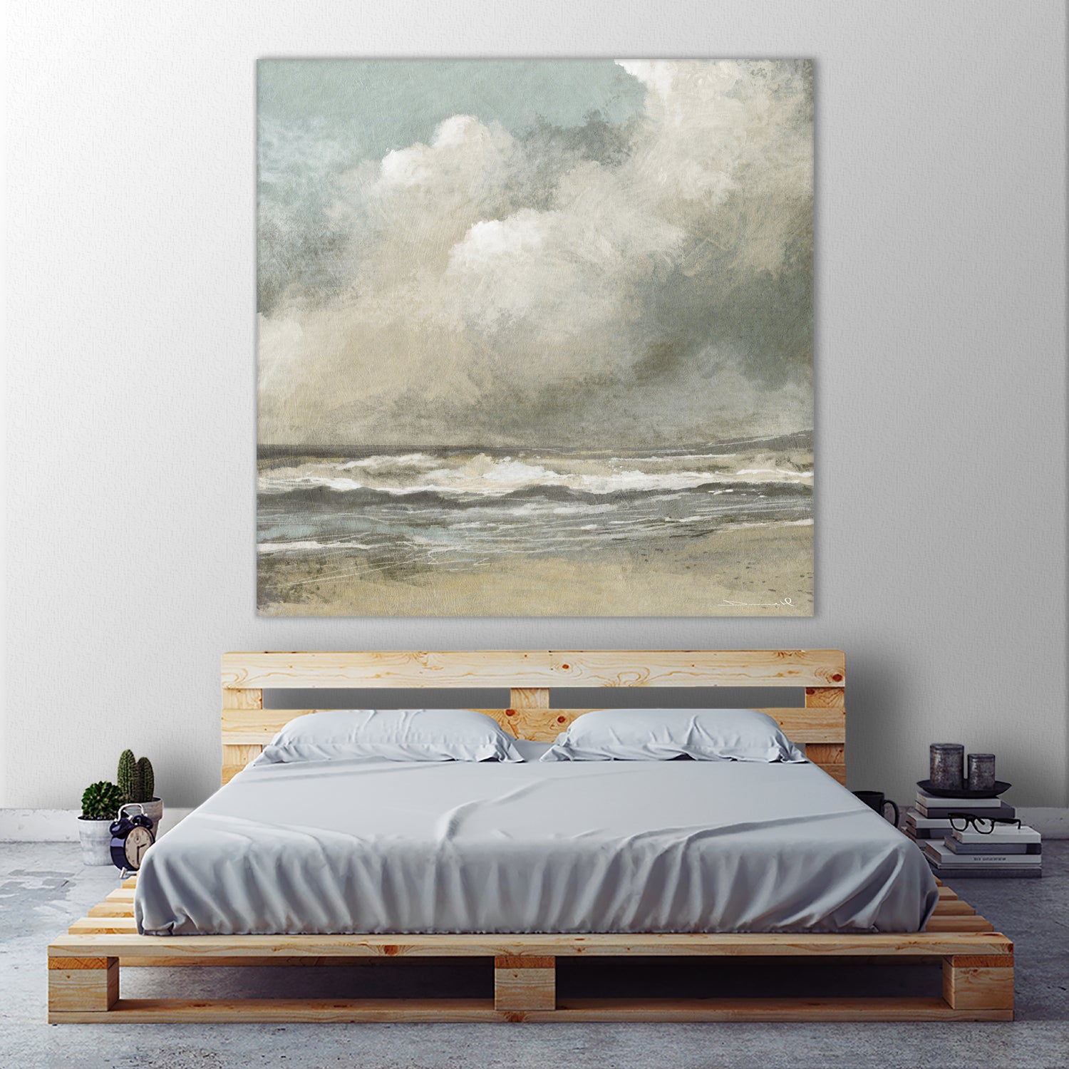 Misty Beach by Dan on GIANT ART - hobday