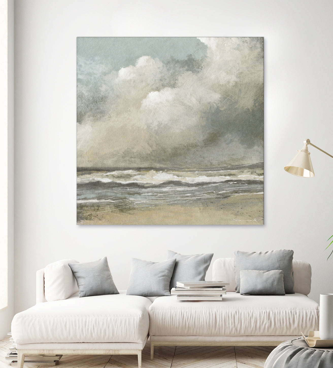 Misty Beach by Dan on GIANT ART - hobday