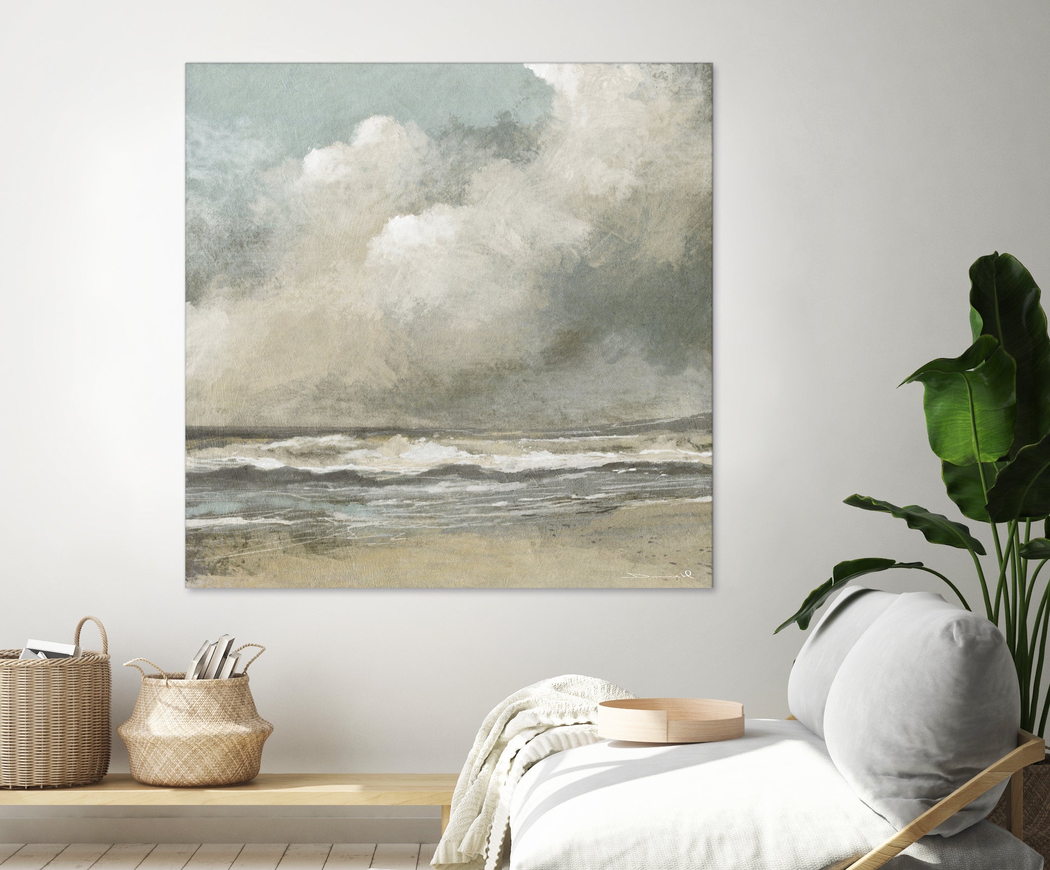 Misty Beach by Dan on GIANT ART - hobday