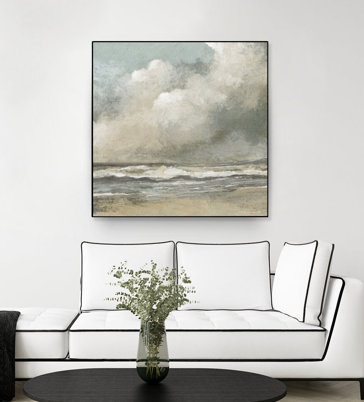 Misty Beach by Dan on GIANT ART - hobday