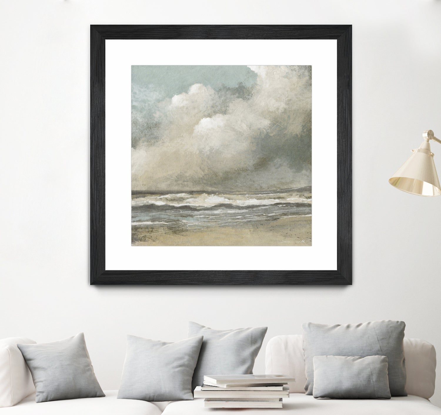 Misty Beach by Dan on GIANT ART - hobday