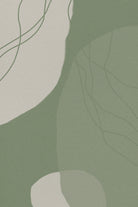 Modern Abstract Minimalist  Shapes In Sage and White  0008 by Dina Dankers on GIANT ART - abstract drawing