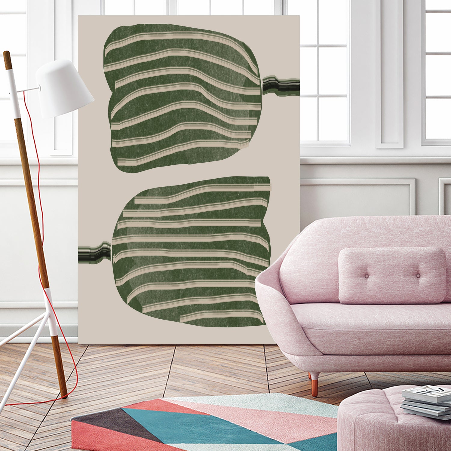 Abstract Tulips by THE MIUUS STUDIO on GIANT ART - drawing flowers and plants drawing