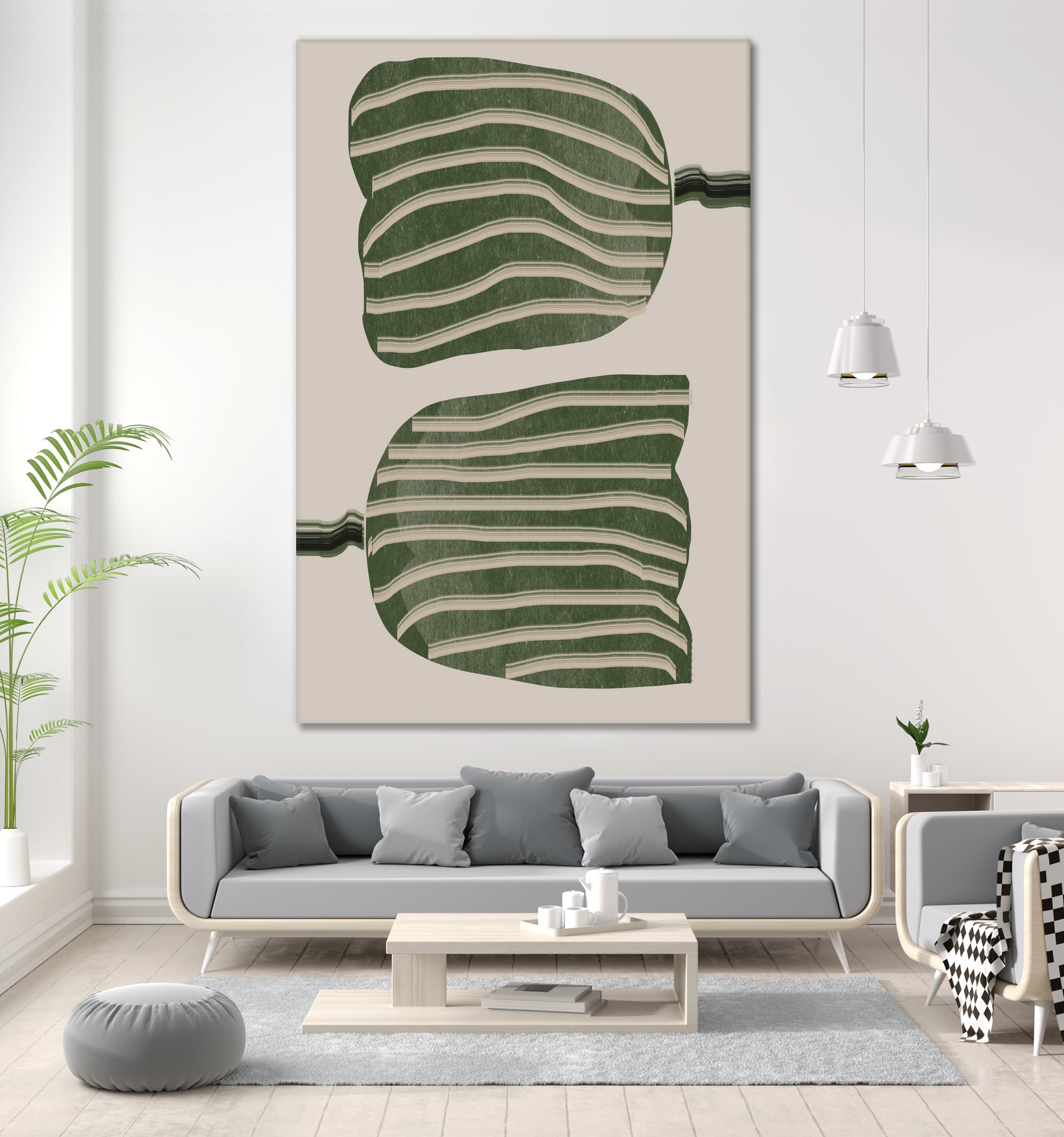 Abstract Tulips by THE MIUUS STUDIO on GIANT ART - drawing flowers and plants drawing