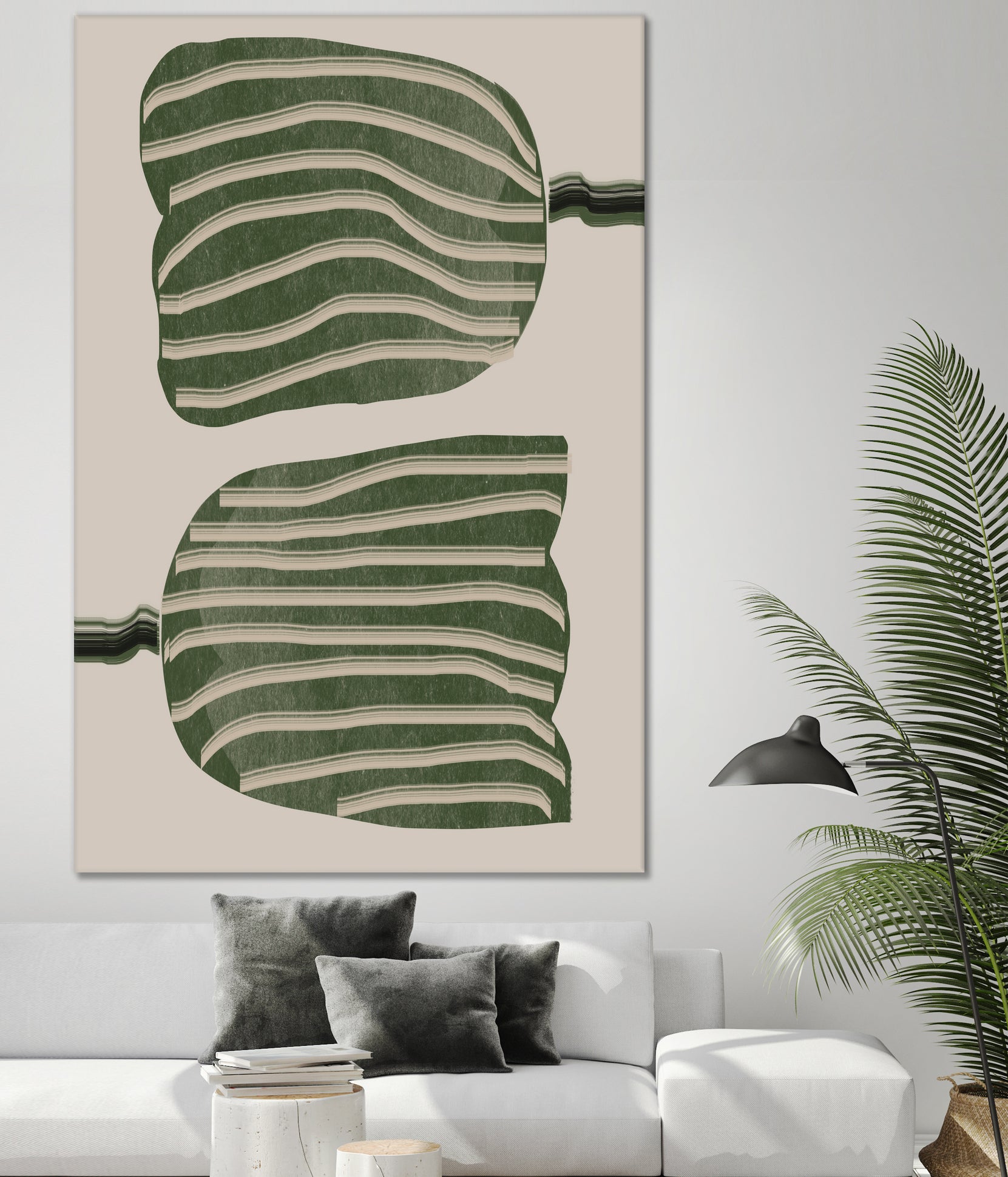 Abstract Tulips by THE MIUUS STUDIO on GIANT ART - drawing flowers and plants drawing