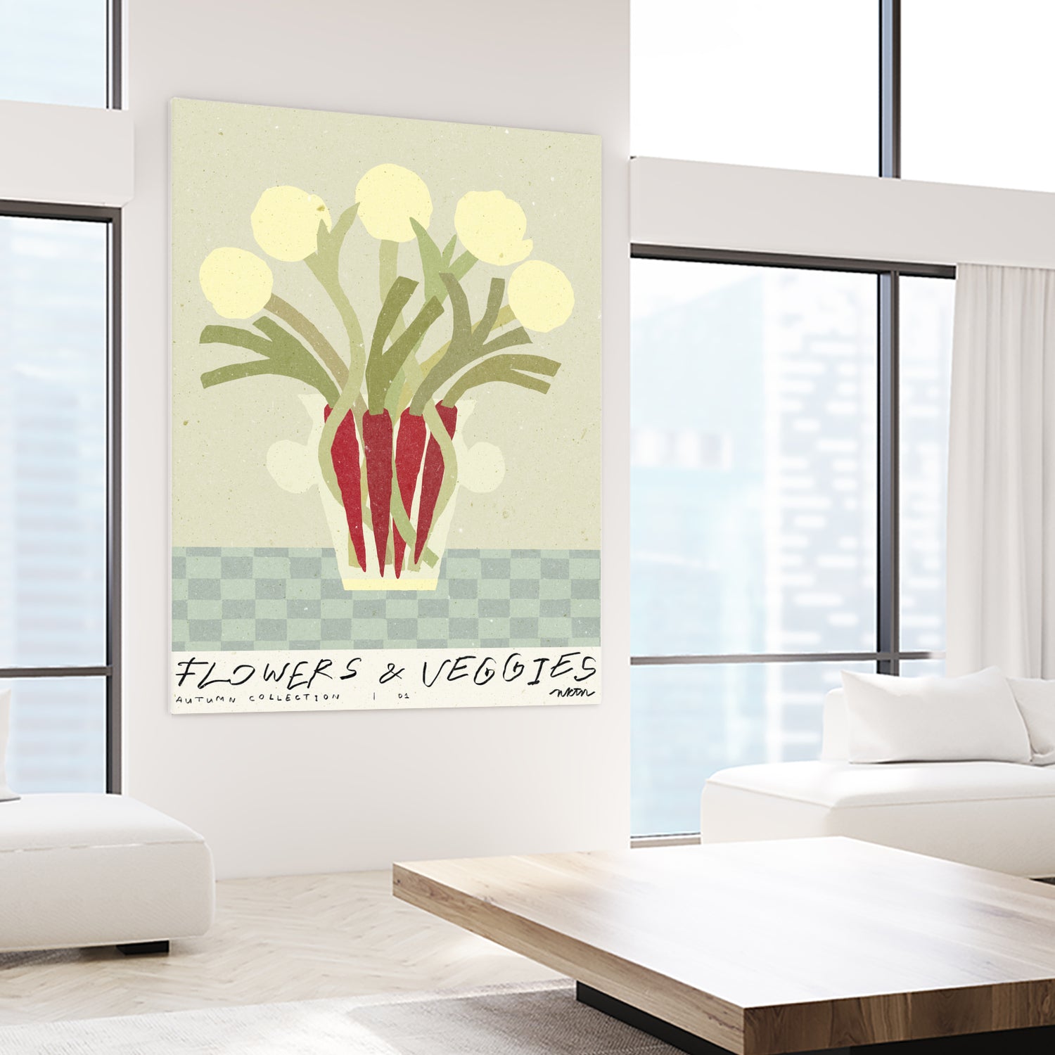 Flowers a Veggies 01 by NKTN on GIANT ART - flowers and plants text