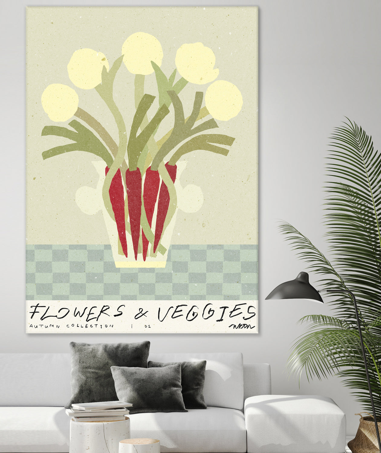 Flowers a Veggies 01 by NKTN on GIANT ART - flowers and plants text