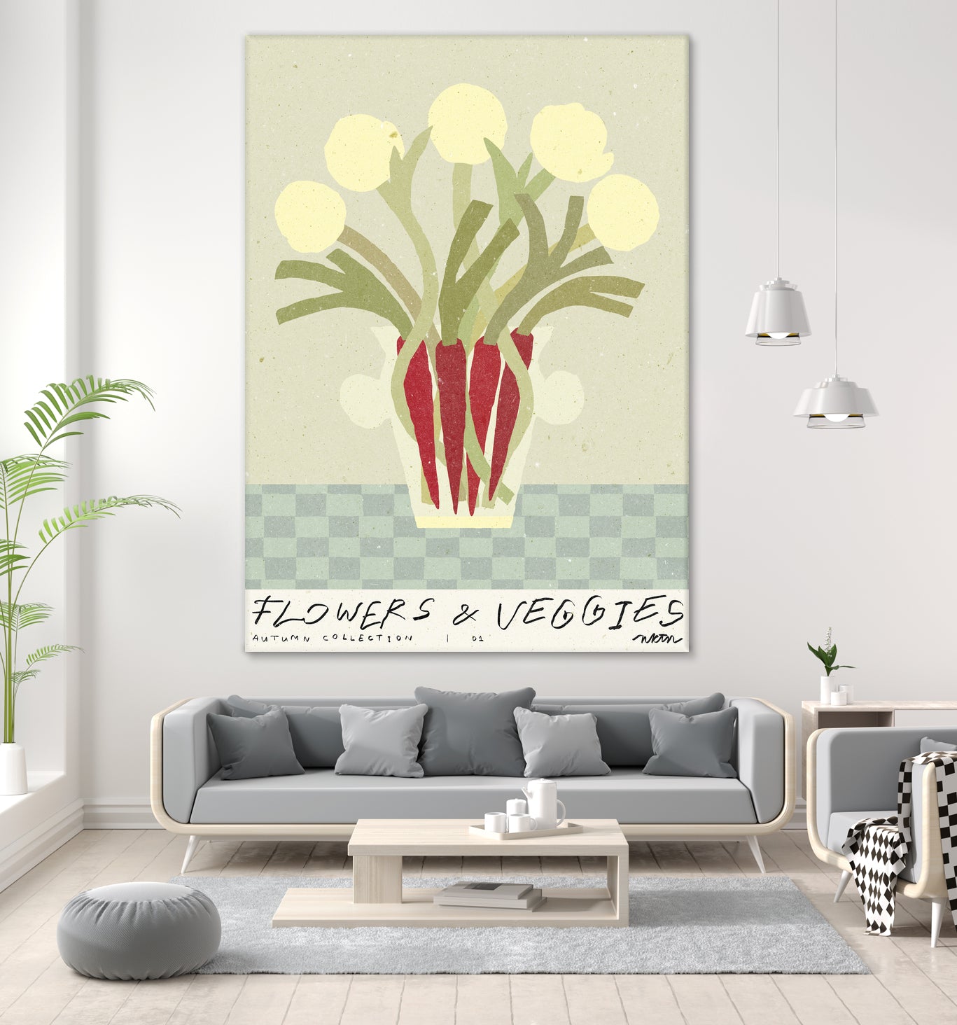 Flowers a Veggies 01 by NKTN on GIANT ART - flowers and plants text
