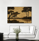 Wooland Pond by Dan Hobday on GIANT ART - nature and landscapes painting