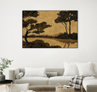 Wooland Pond by Dan Hobday on GIANT ART - nature and landscapes painting