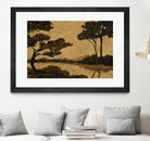 Wooland Pond by Dan Hobday on GIANT ART - nature and landscapes painting