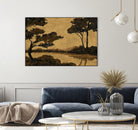 Wooland Pond by Dan Hobday on GIANT ART - nature and landscapes painting