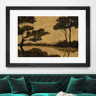 Wooland Pond by Dan Hobday on GIANT ART - nature and landscapes painting