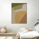 Echoe by Dan Hobday on GIANT ART - abstract beige