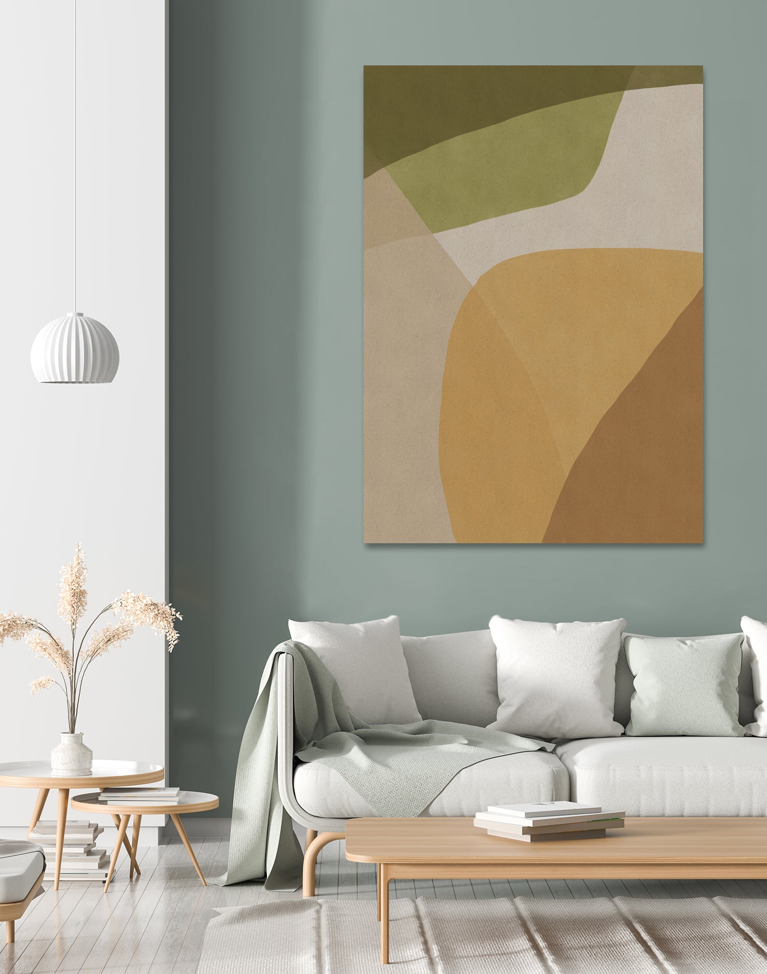 Echoe by Dan Hobday on GIANT ART - abstract beige