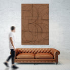 Curved 1 by Dan Hobday on GIANT ART - abstract pattern