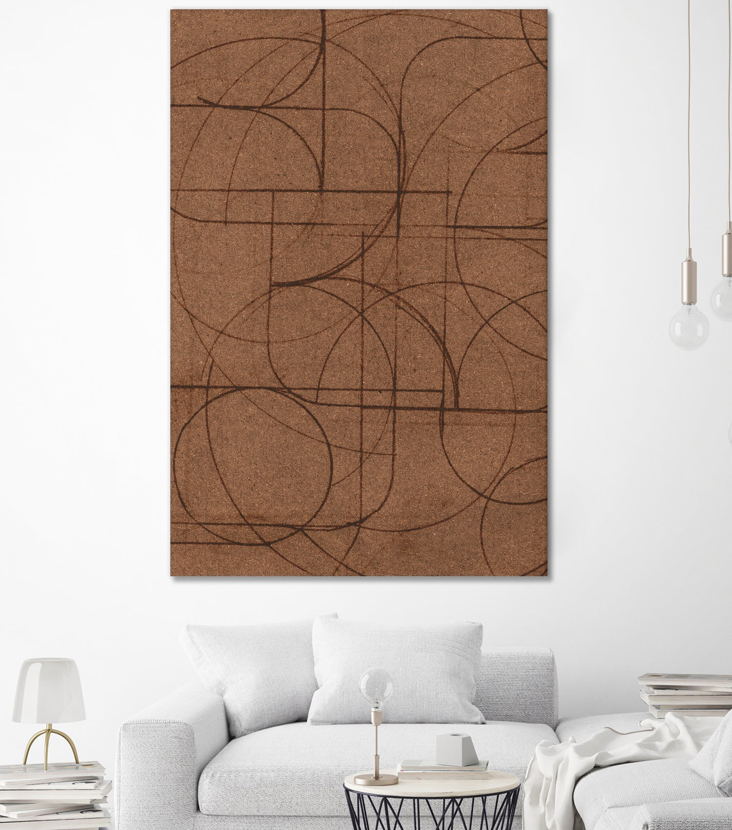 Curved 1 by Dan Hobday on GIANT ART - abstract pattern