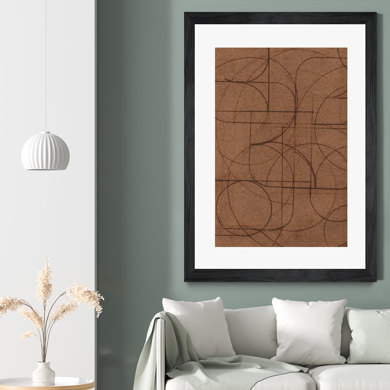 Curved 1 by Dan Hobday on GIANT ART - abstract pattern