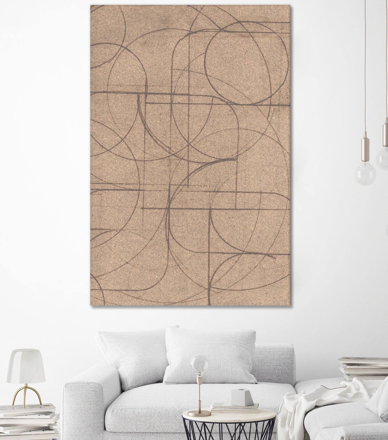 Curved 2 by Dan Hobday on GIANT ART - abstract pattern