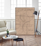 Curved 2 by Dan Hobday on GIANT ART - abstract pattern