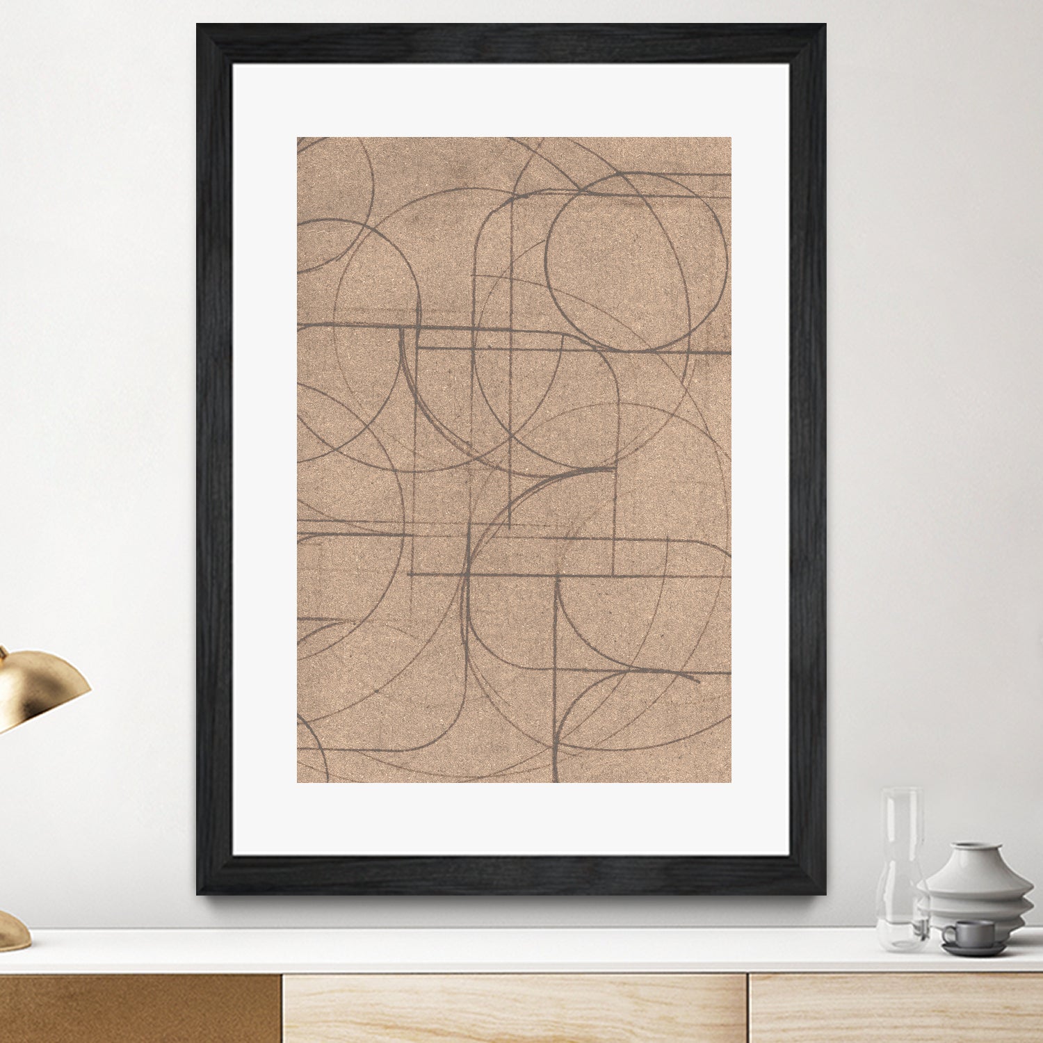 Curved 2 by Dan Hobday on GIANT ART - abstract pattern