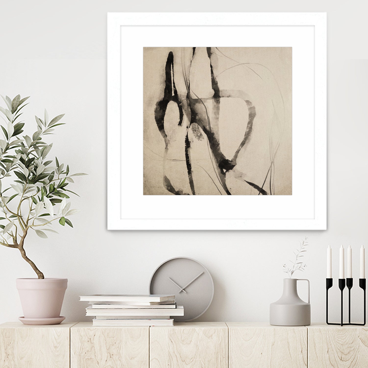 Styled by Dan Hobday on GIANT ART - abstract sketch