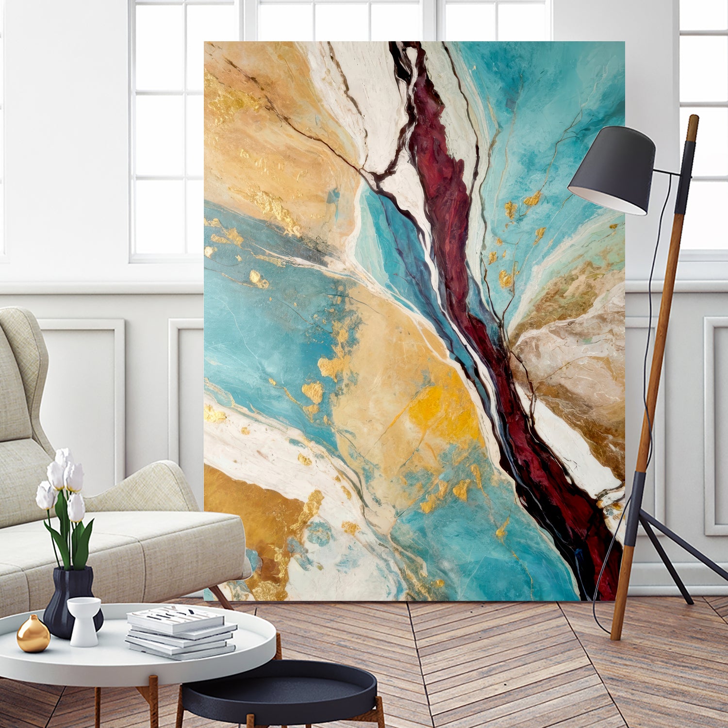 Heartbeats of the Earth by Alpenglow Workshop on GIANT ART - abstract abstract art