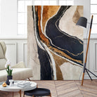 Textured Earth In Black and Gold by Alpenglow Workshop on GIANT ART - aesthetic abstract aesthetic