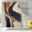 Textured Earth In Black and Gold by Alpenglow Workshop on GIANT ART - aesthetic abstract aesthetic