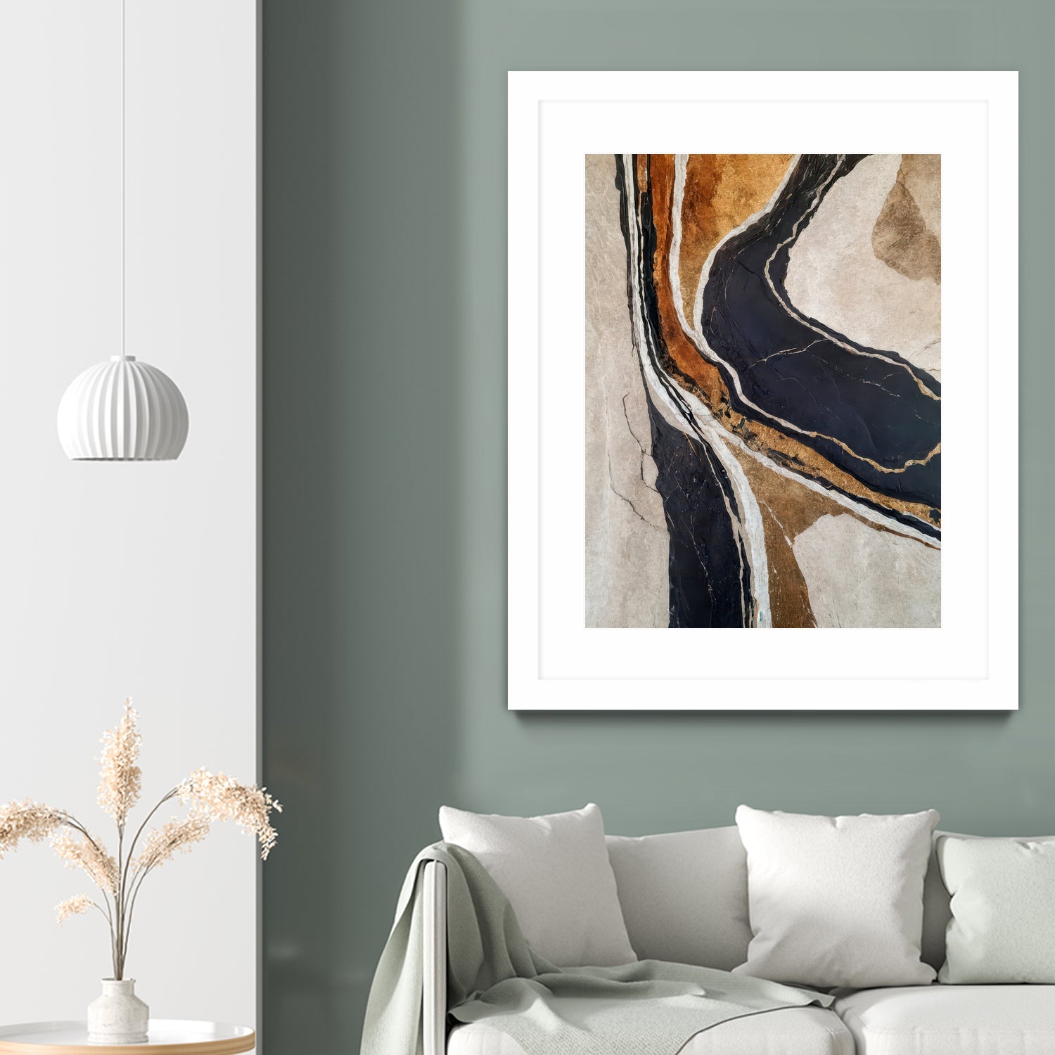 Textured Earth In Black and Gold by Alpenglow Workshop on GIANT ART - aesthetic abstract aesthetic