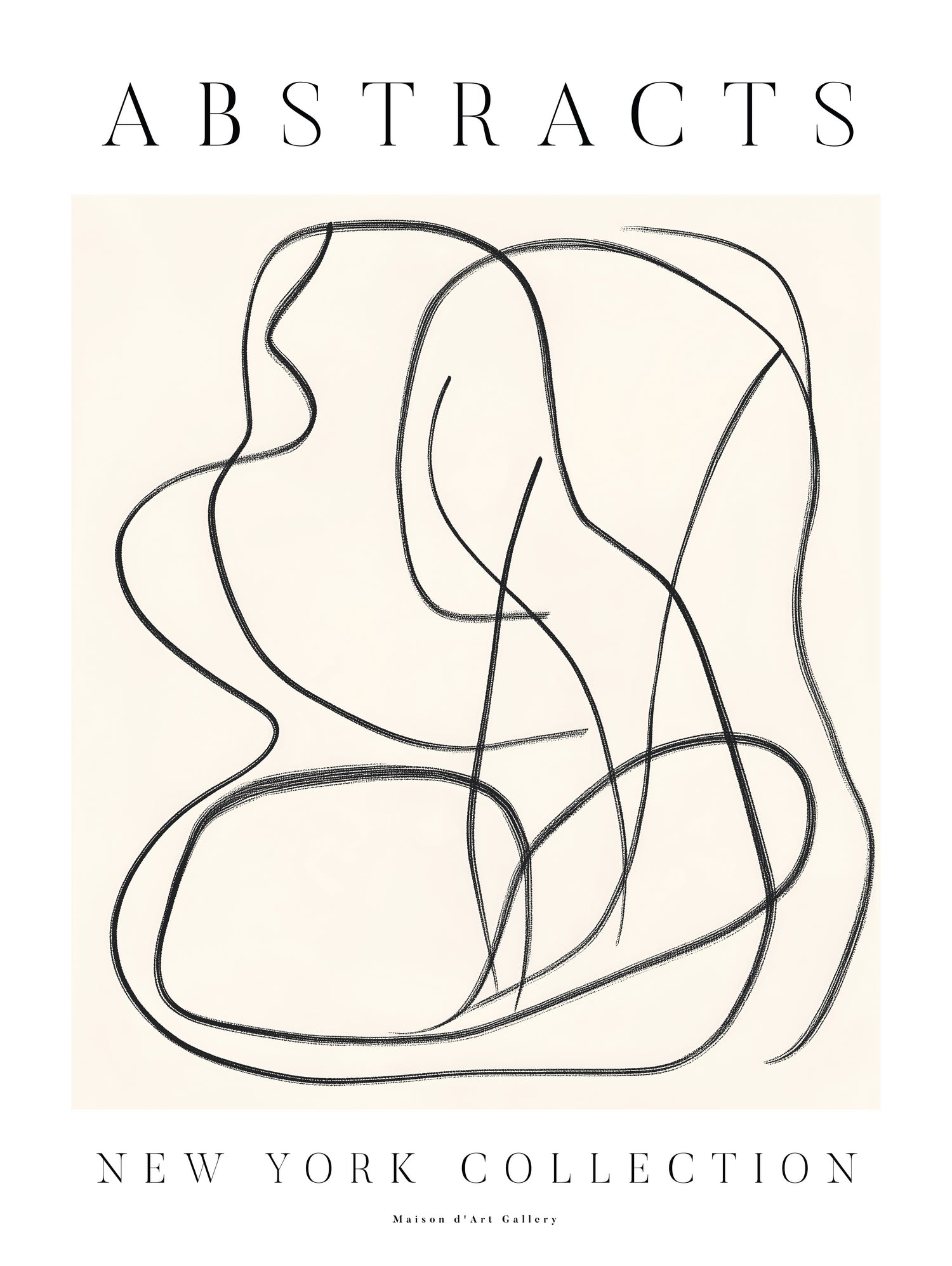 Poster New York Collection 3d by The Printable Studio on GIANT ART - line art sketch