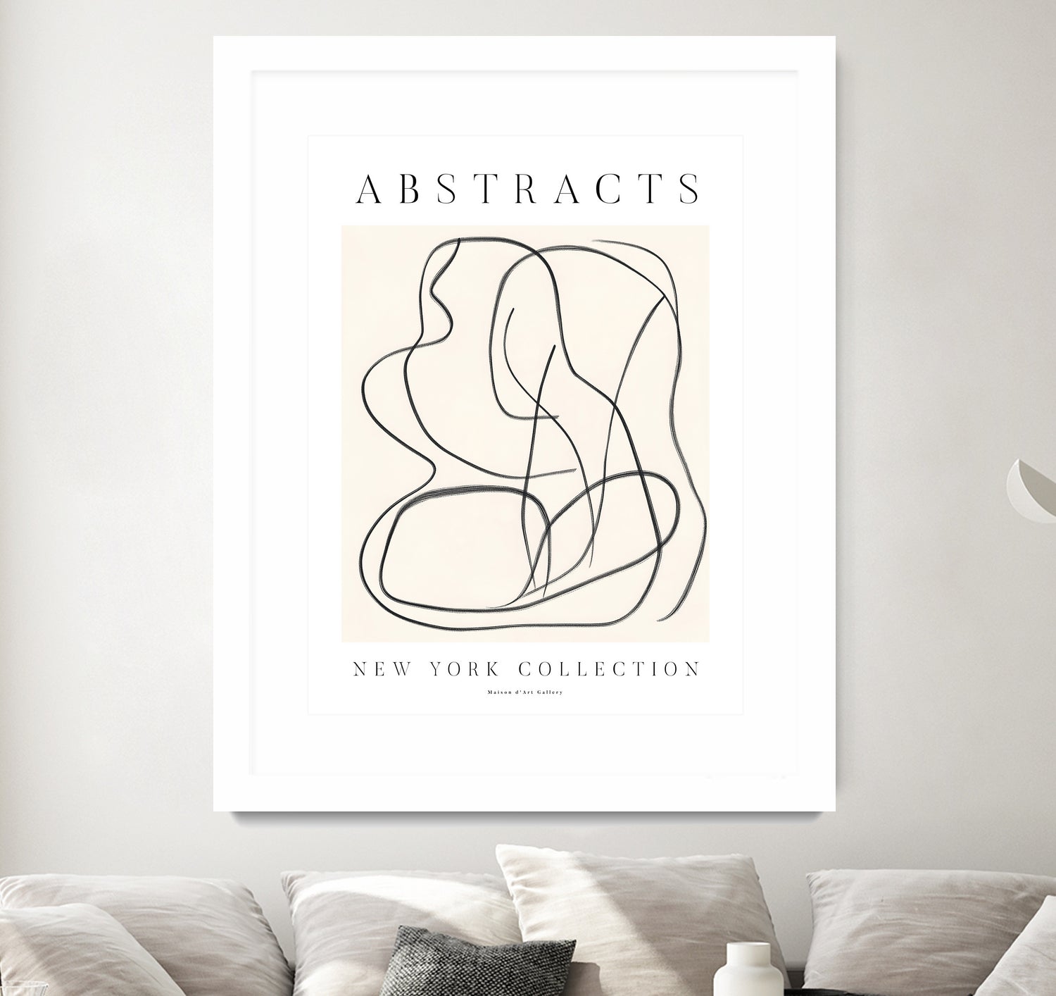 Poster New York Collection 3d by The Printable Studio on GIANT ART - line art sketch