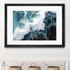 Rage In Blues..!! by Hosam.Karara on GIANT ART - blue landscape blended