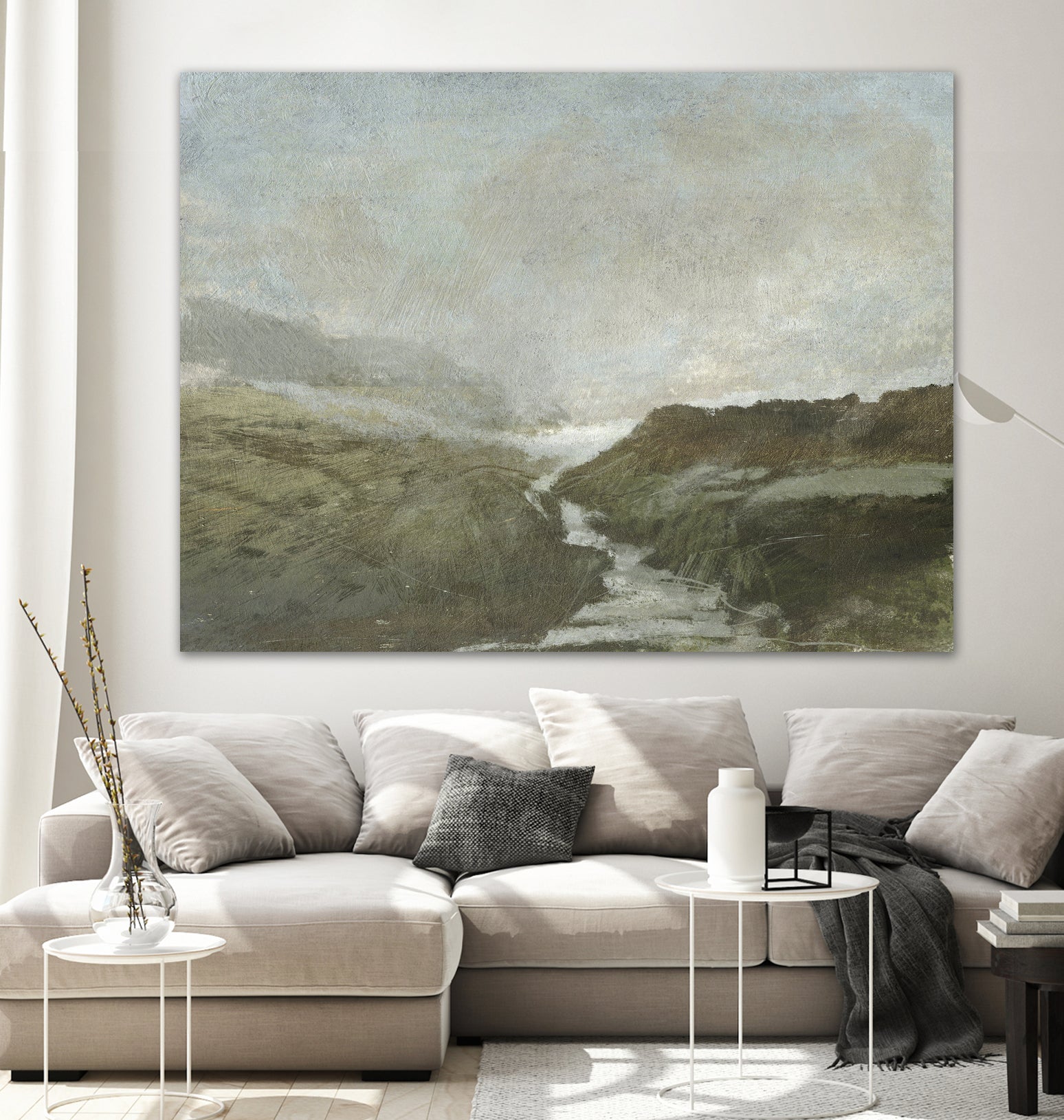 Highland Brook by Dan Hobday on GIANT ART - nature and landscapes painting