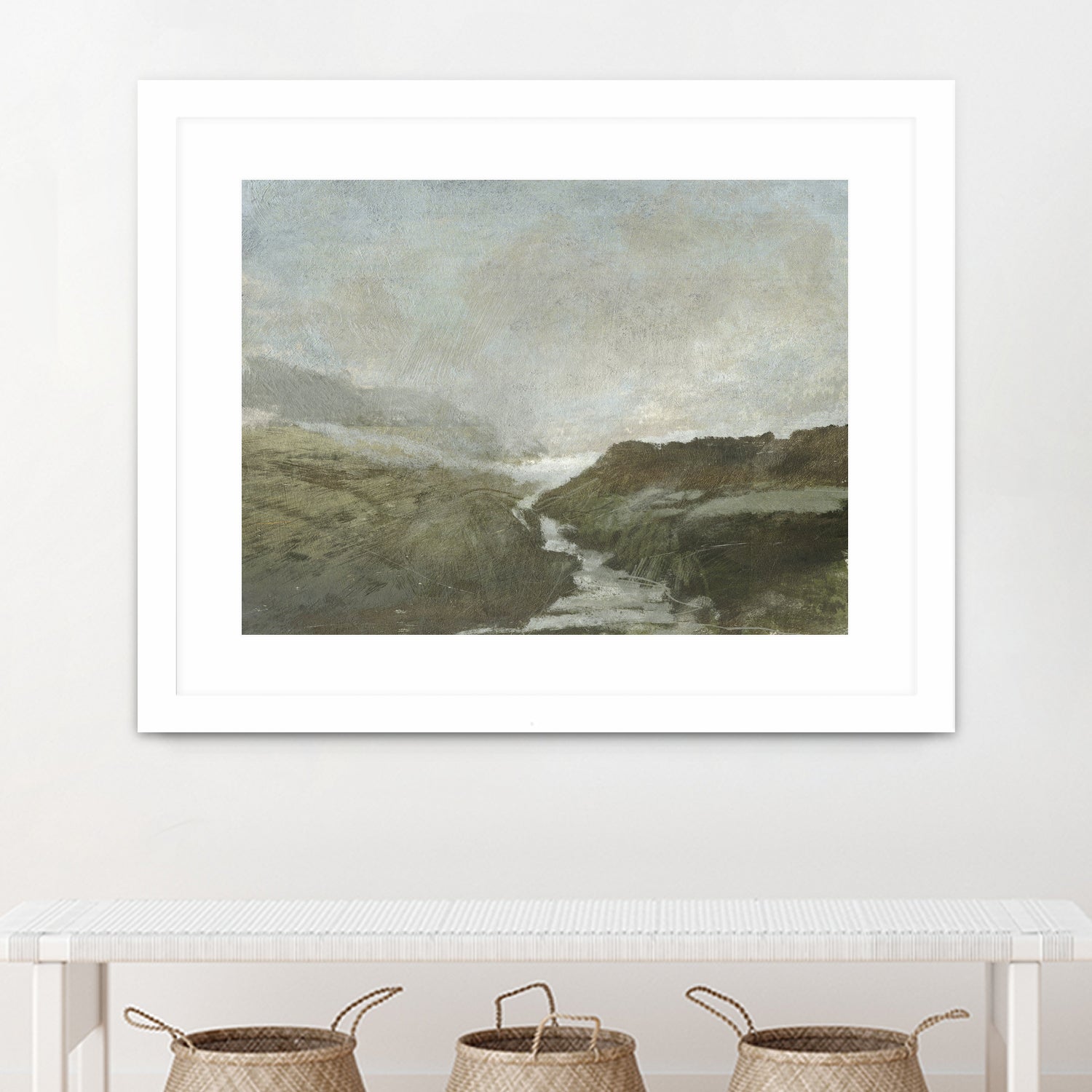 Highland Brook by Dan Hobday on GIANT ART - nature and landscapes painting