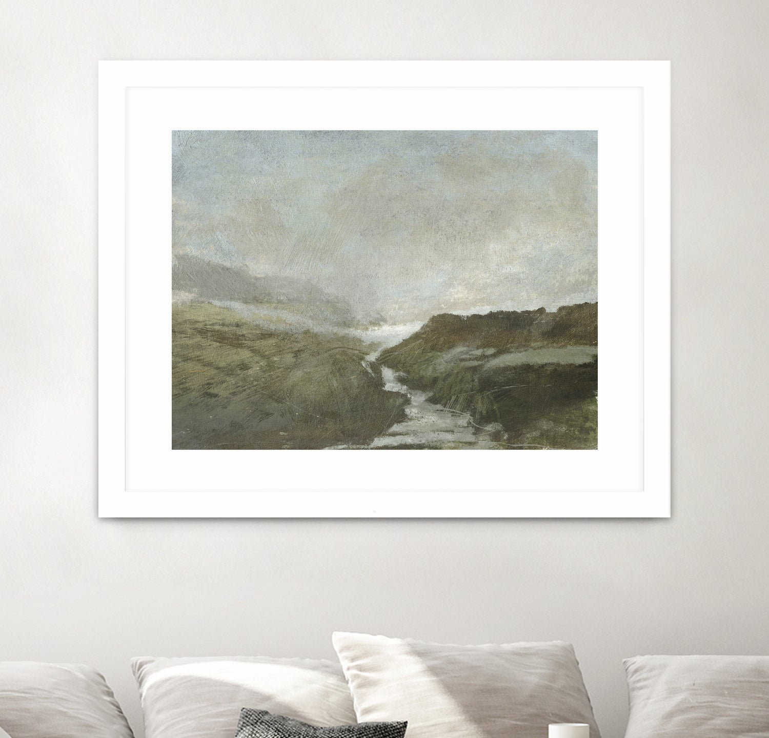Highland Brook by Dan Hobday on GIANT ART - nature and landscapes painting
