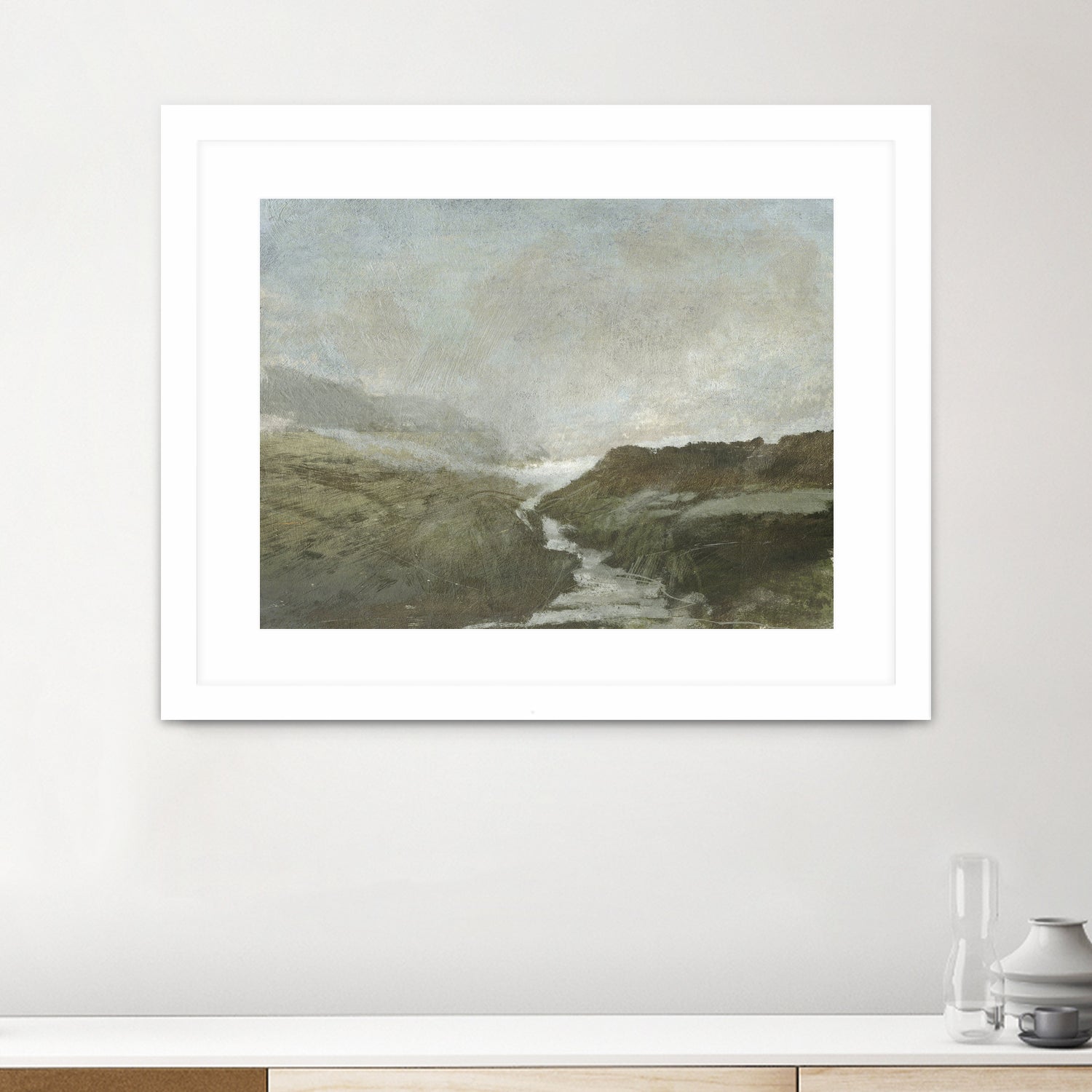 Highland Brook by Dan Hobday on GIANT ART - nature and landscapes painting