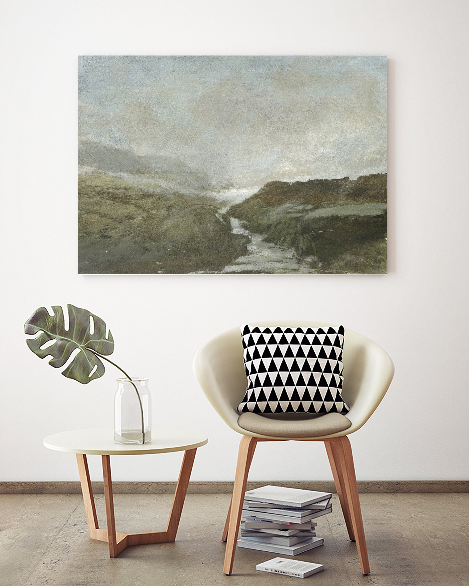 Highland Brook by Dan Hobday on GIANT ART - nature and landscapes painting