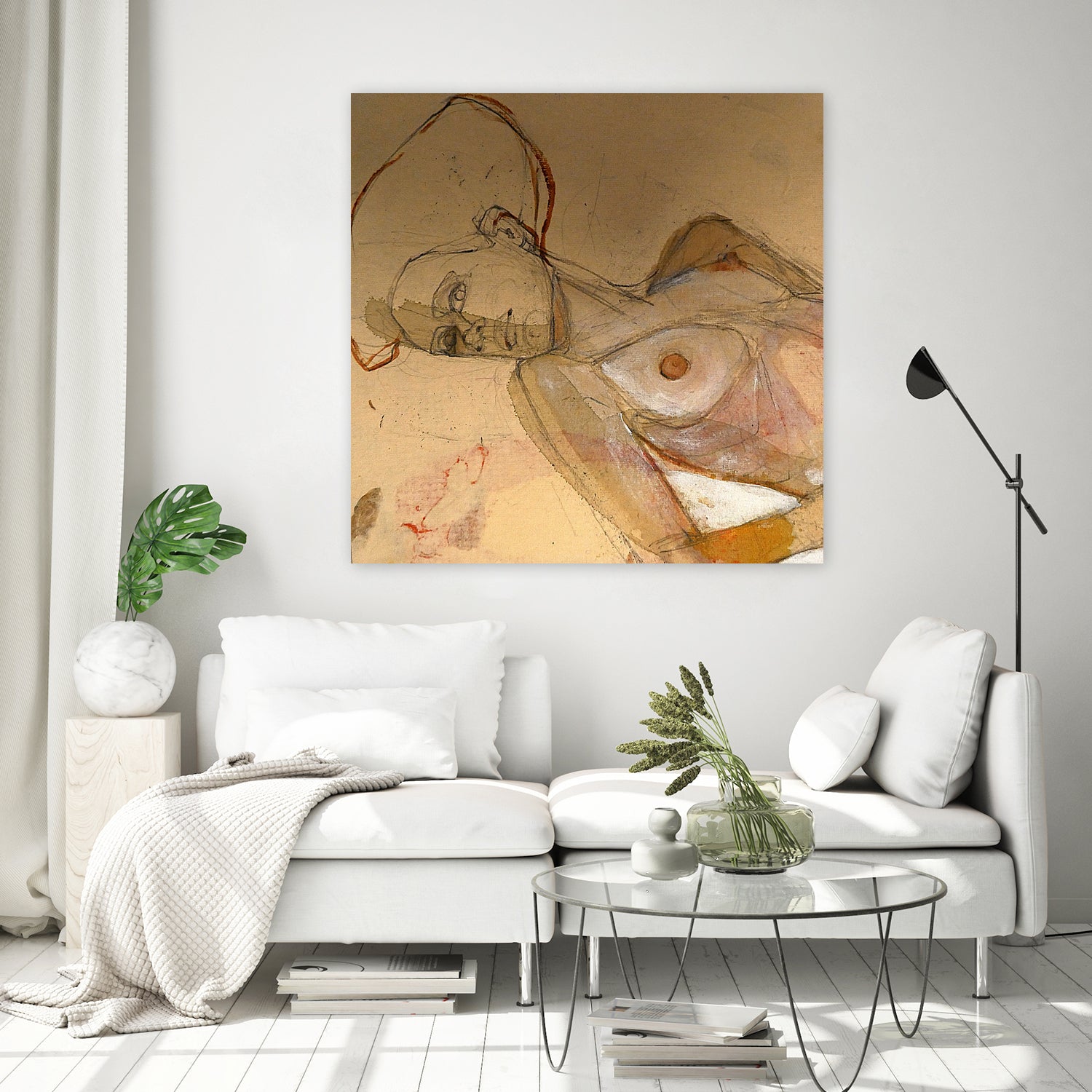 Egon Schiele Tribute by Doris Schmitz on GIANT ART - 3393 illustration