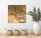 Egon Schiele Tribute by Doris Schmitz on GIANT ART - 3393 illustration