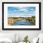 River of Reeds, Botswana by Jenna Alheit on GIANT ART - green landscape 