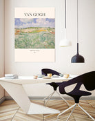 Plain Near Auvers by Vincent Van Gogh on GIANT ART - landscape text