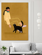 Cat Mum by Bea Muller on GIANT ART - figurative cat