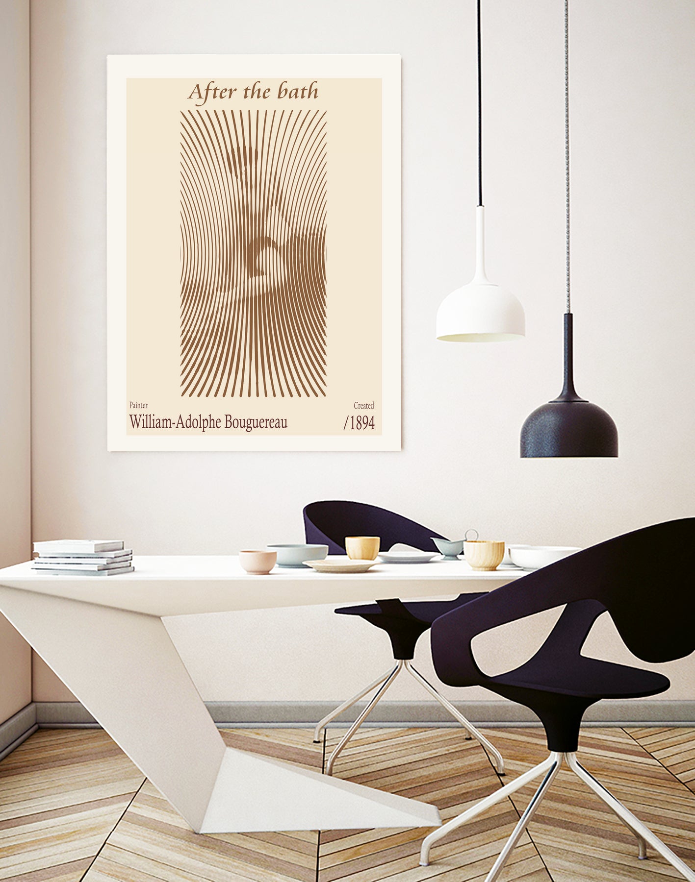 After the Bath a¬Ä¬ì William Adolphe Bouguereau (1875) by Doa Project on GIANT ART - 3000 illustration