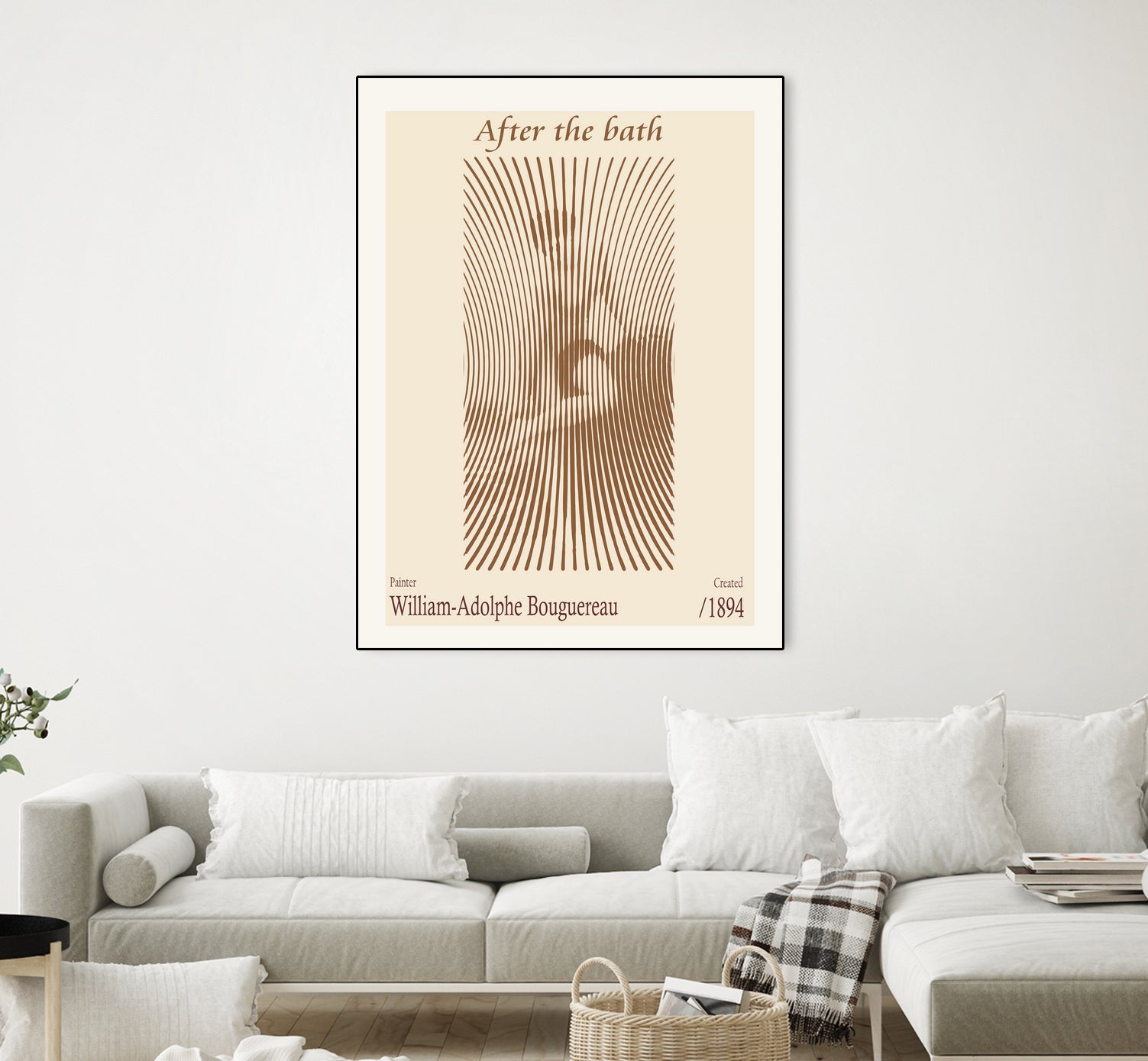 After the Bath a¬Ä¬ì William Adolphe Bouguereau (1875) by Doa Project on GIANT ART - 3000 illustration