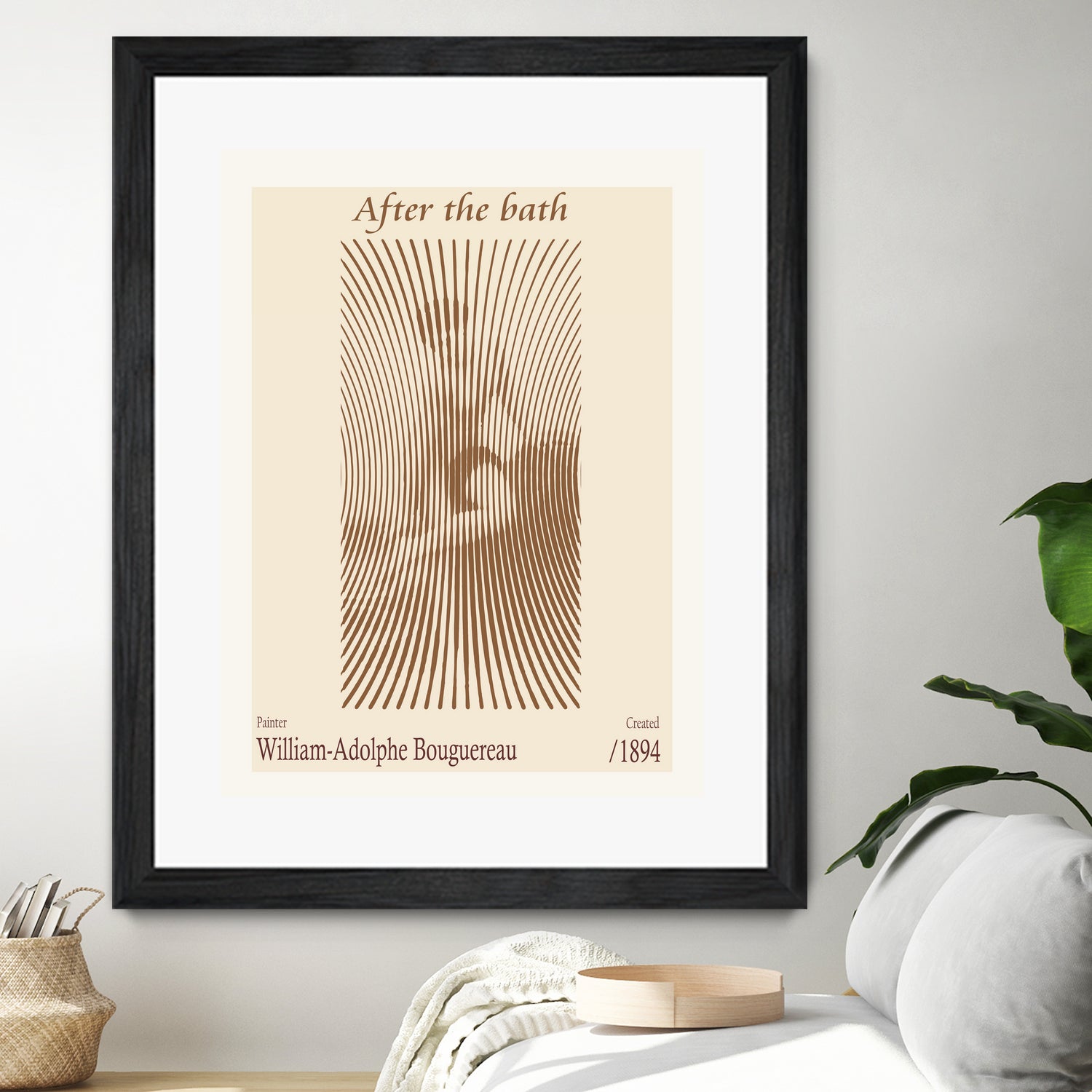 After the Bath a¬Ä¬ì William Adolphe Bouguereau (1875) by Doa Project on GIANT ART - 3000 illustration