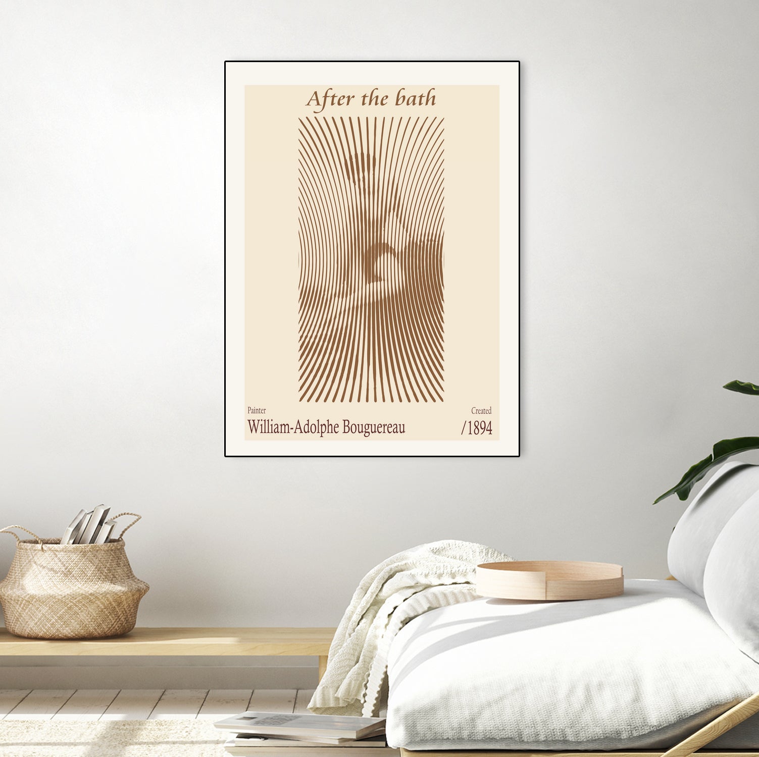 After the Bath a¬Ä¬ì William Adolphe Bouguereau (1875) by Doa Project on GIANT ART - 3000 illustration