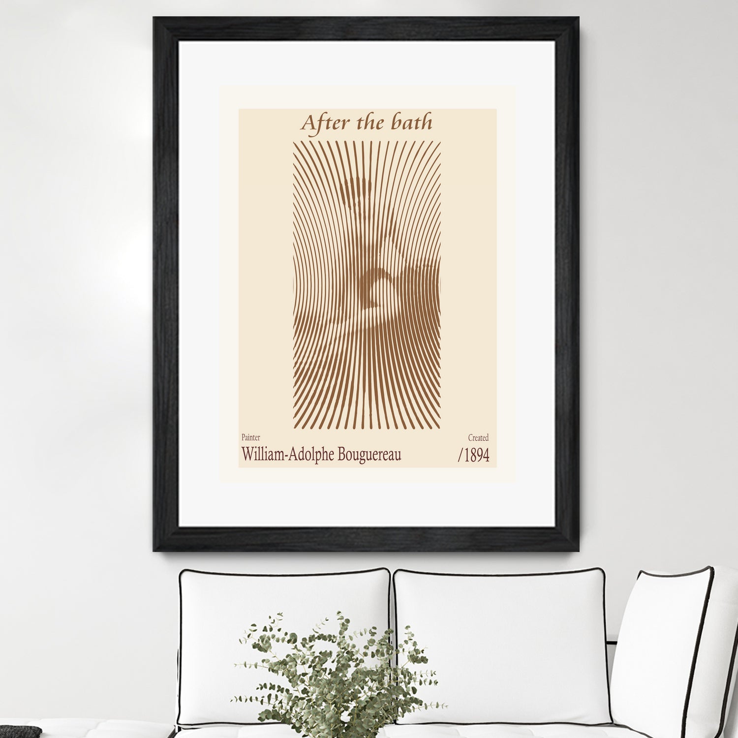 After the Bath a¬Ä¬ì William Adolphe Bouguereau (1875) by Doa Project on GIANT ART - 3000 illustration