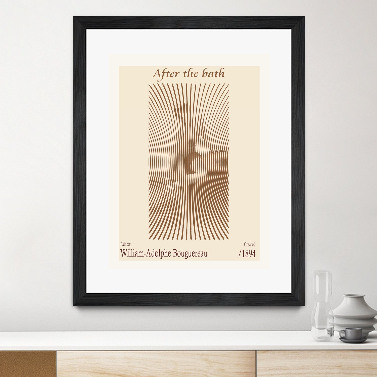 After the Bath a¬Ä¬ì William Adolphe Bouguereau (1875) by Doa Project on GIANT ART - 3000 illustration