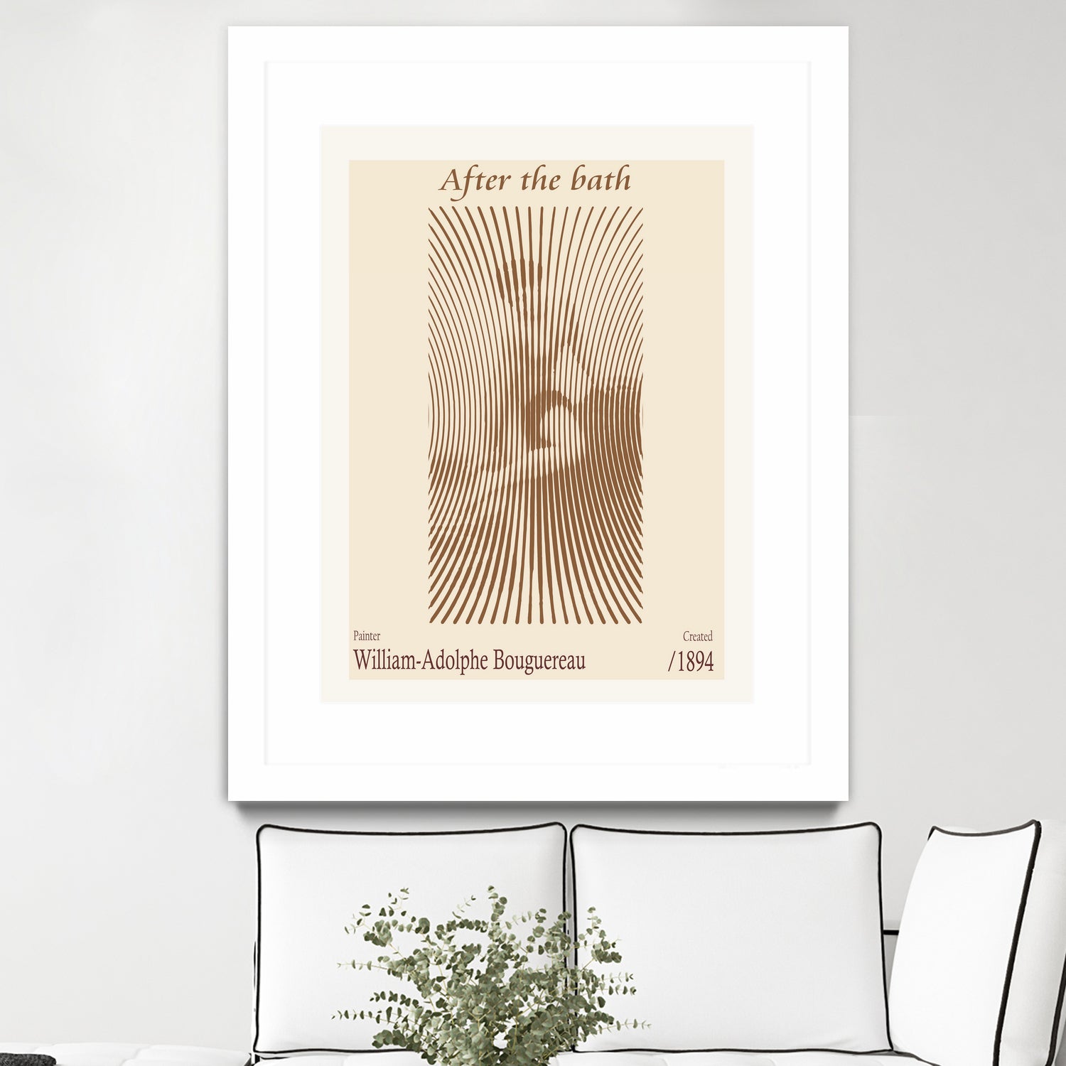 After the Bath a¬Ä¬ì William Adolphe Bouguereau (1875) by Doa Project on GIANT ART - 3000 illustration